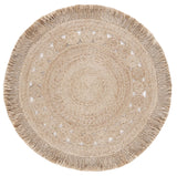 Safavieh Natural Fiber 5'-0" x 5'-0" Rug in Natural