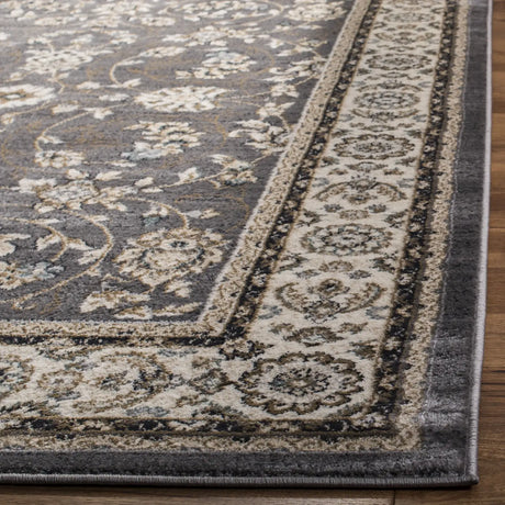 Safavieh Lyndhurst 4'-0" x 6'-0" Rug in Grey / Cream
