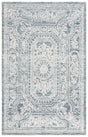 Safavieh Ebony 4'-0" x 6'-0" Rug in Ivory / Dark Grey