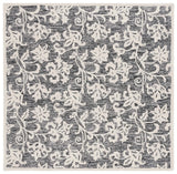 Safavieh Martha Stewart 6'-0" x 6'-0" Rug in Black / Ivory