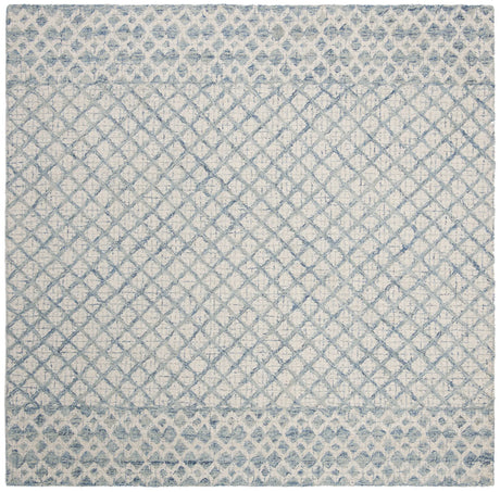 Safavieh Abstract 6'-0" x 6'-0" Rug in Blue / Ivory