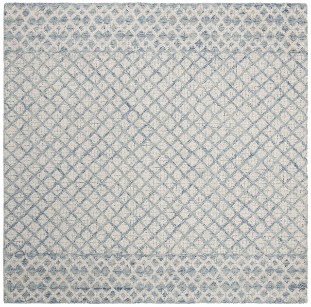 Safavieh Abstract 6'-0" x 6'-0" Rug in Blue / Ivory