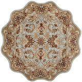 Safavieh Heritage 6'-0" x 6'-0" Rug in Blue / Beige