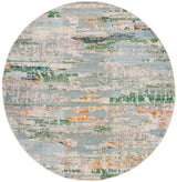 Safavieh Madison 6'-7" x 6'-7" Rug in Green / Blue