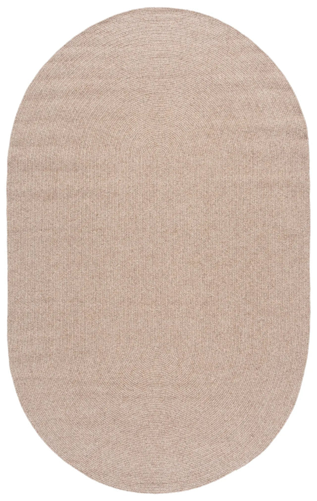 Safavieh Braided Fine Wool 5'-0" x 8'-0" Rug in Brown