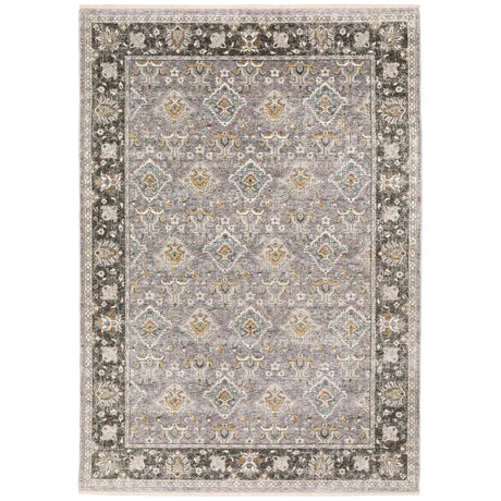 Oriental Weavers Sphinx Maharaja 091E1 Grey/Blue Rugs - main flat