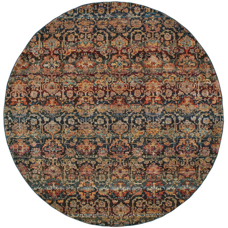 Oriental Weavers Sphinx Andorra 6836C Multi/Blue Rugs - main flat