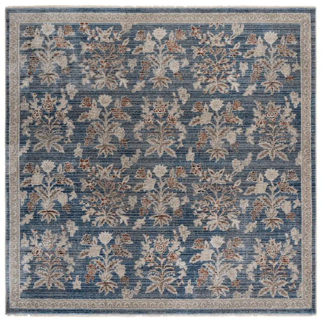 Safavieh Grove 6'-7" x 6'-7" Rug in Blue / Ivory