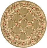 Safavieh Lyndhurst 5'-3" x 5'-3" Rug in Green / Green