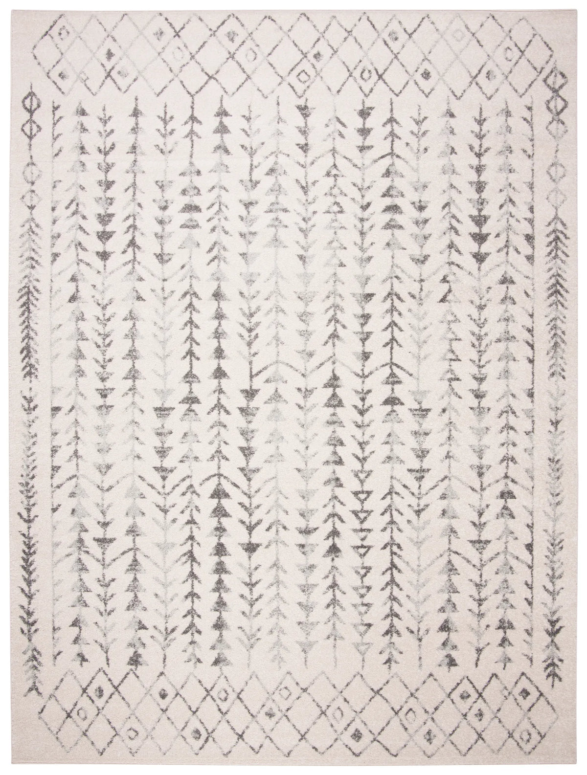 Safavieh Tulum 10'-0" x 13'-0" Rug in Ivory / Grey