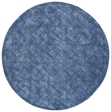 Safavieh Glamour 6'-0" x 6'-0" Rug in Navy