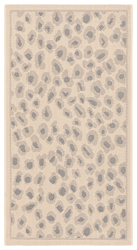Safavieh Courtyard 2'-0" x 3'-7" Rug in Beige / Gold