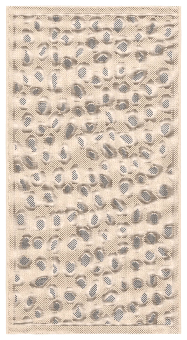 Safavieh Courtyard 2'-0" x 3'-7" Rug in Beige / Gold