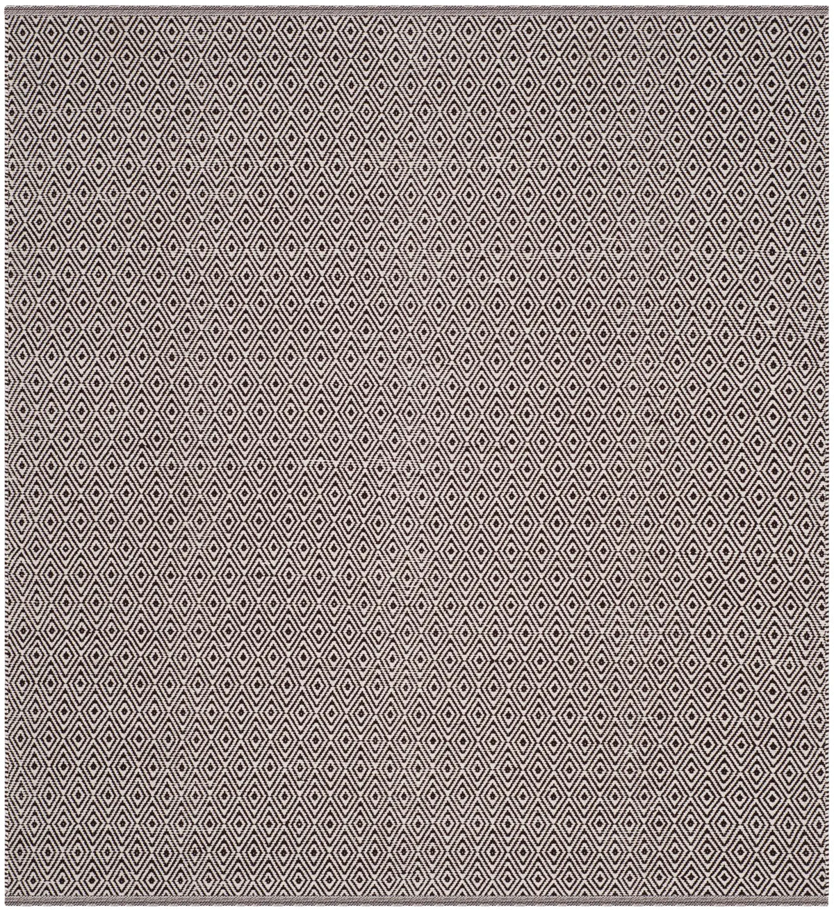 Safavieh Montauk 6'-0" x 6'-0" Rug in Ivory / Chocolate