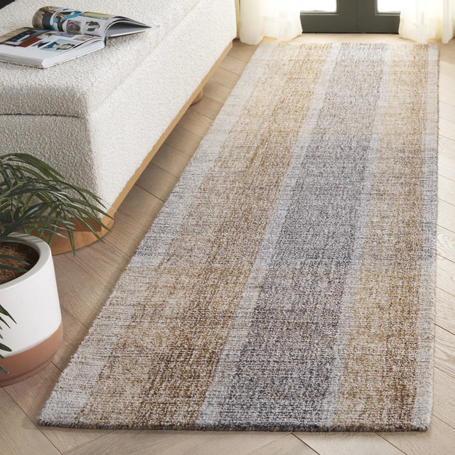 Safavieh Metro 2'-3" x 8'-0" Rug in Light Brown / Blue
