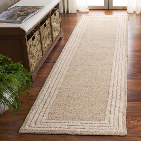 Safavieh Ebony 2'-3" x 9'-0" Rug in Beige / Ivory