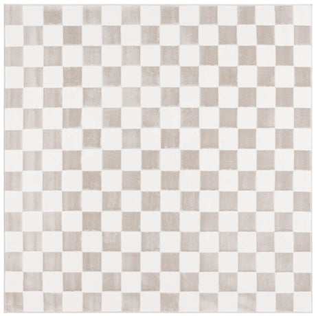 Safavieh Groove 6'-7" x 6'-7" Rug in Ivory / Beige
