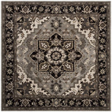 Safavieh Royalty 7'-0" x 7'-0" Rug in Silver / Charcoal