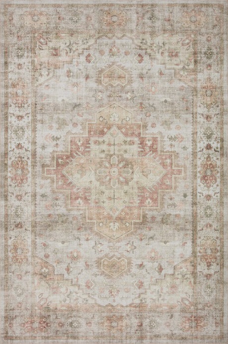 Loloi Heidi Hei-02 Sage/Multi Rugs - main flat
