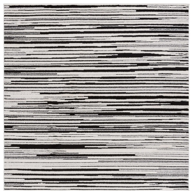 Safavieh Melody 6'-7" x 6'-7" Rug in Ivory / Black