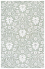 Safavieh Glamour 4'-0" x 6'-0" Rug in Sage / Ivory