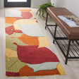 Safavieh Easy Care 2'-3" x 9'-0" Rug in Rust / Green