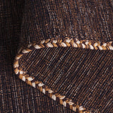 Safavieh Montauk 4'-0" x 6'-0" Rug in Brown / Black