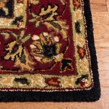 Safavieh Heritage 5'-0" x 8'-0" Rug in Black / Red