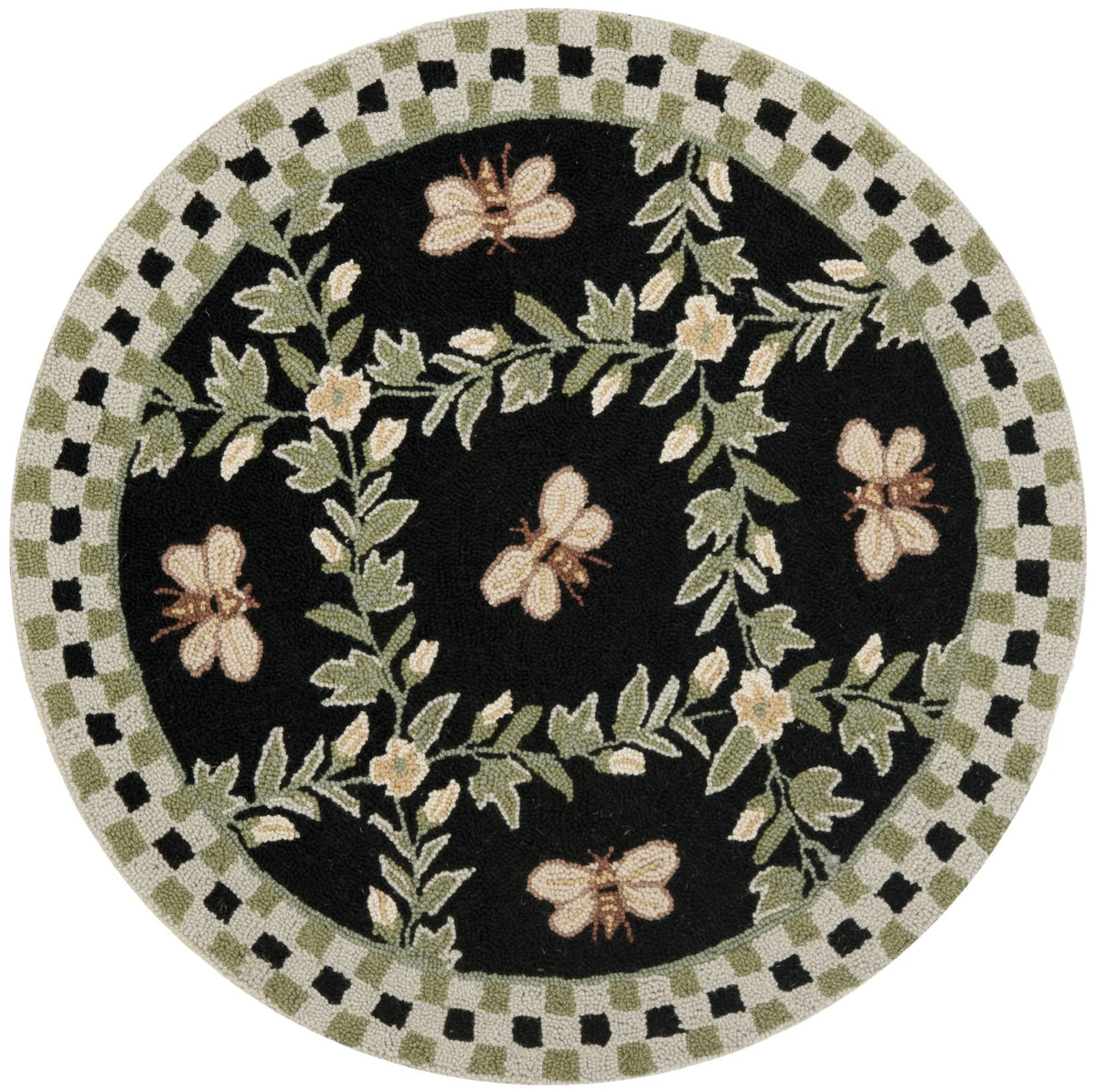 Safavieh Chelsea 3'-0" x 3'-0" Rug in Black
