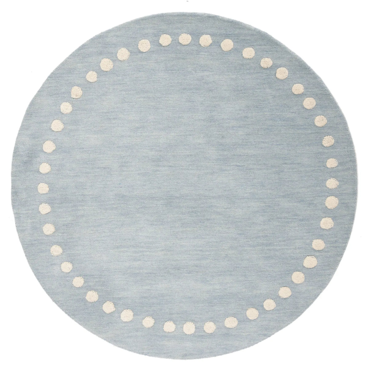 Safavieh Safavieh Kids 5'-0" x 5'-0" Rug in Blue / Ivory