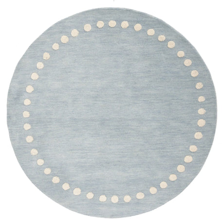 Safavieh Safavieh Kids 5'-0" x 5'-0" Rug in Blue / Ivory