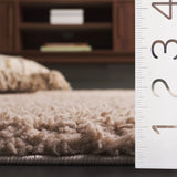 Safavieh Rumi Shag 4'-0" x 6'-0" Rug in Beige