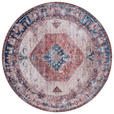 Safavieh Tucson 6'-0" x 6'-0" Rug in Beige / Rust