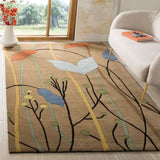 Safavieh Soho 3'-6" x 5'-6" Rug in Brown / Multi