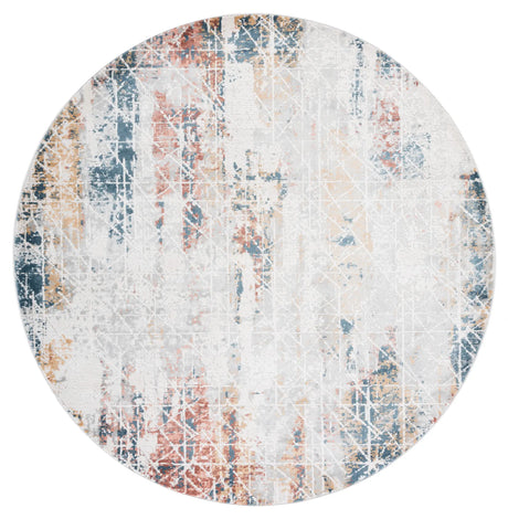 Safavieh Invista 6'-7" x 6'-7" Rug in Grey / Dark Grey