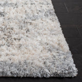 Safavieh Berber Shag 200 4'-0" x 6'-0" Rug in Ivory / Grey