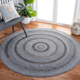 Safavieh Cape Cod 5'-0" x 5'-0" Rug in Charcoal