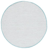 Safavieh Montauk 6'-0" x 6'-0" Rug in Light Green / Ivory