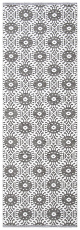 Safavieh Montauk 2'-3" x 7'-0" Rug in Charcoal / Ivory