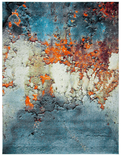 Safavieh Glacier 10'-6" x 14'-0" Rug in Blue / Multi