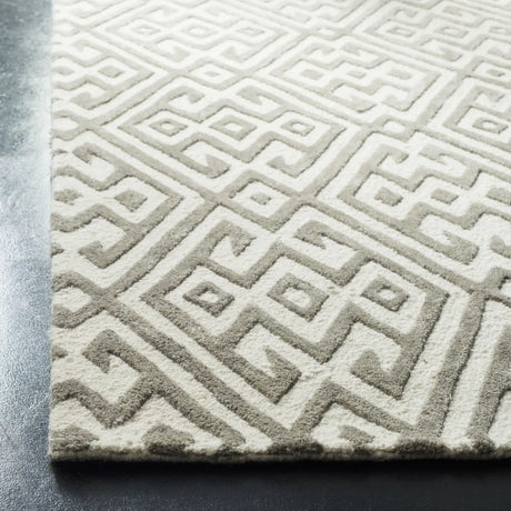 Safavieh Cambridge 4'-0" x 6'-0" Rug in Ivory / Grey