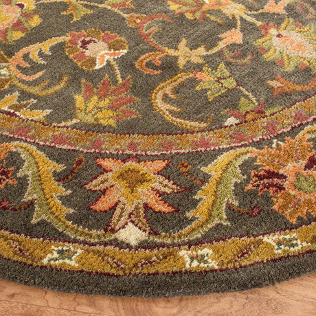 Safavieh Antiquity 6'-0" x 6'-0" Rug in Green / Gold