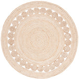 Safavieh Natural Fiber 6'-0" x 6'-0" Rug in Natural / Ivory