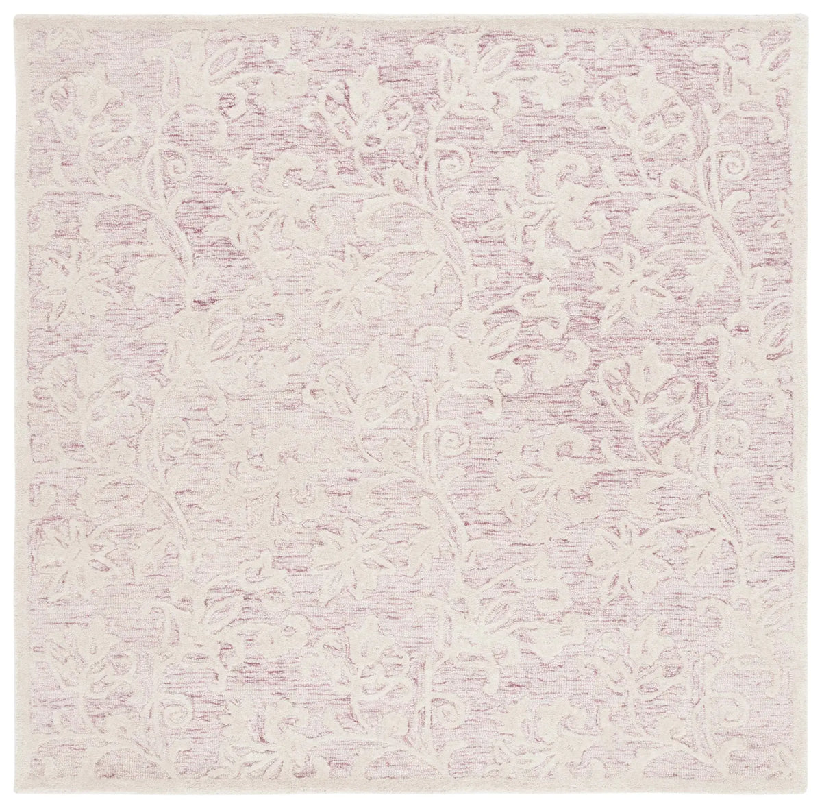 Safavieh Martha Stewart 6'-0" x 6'-0" Rug in Pink / Ivory