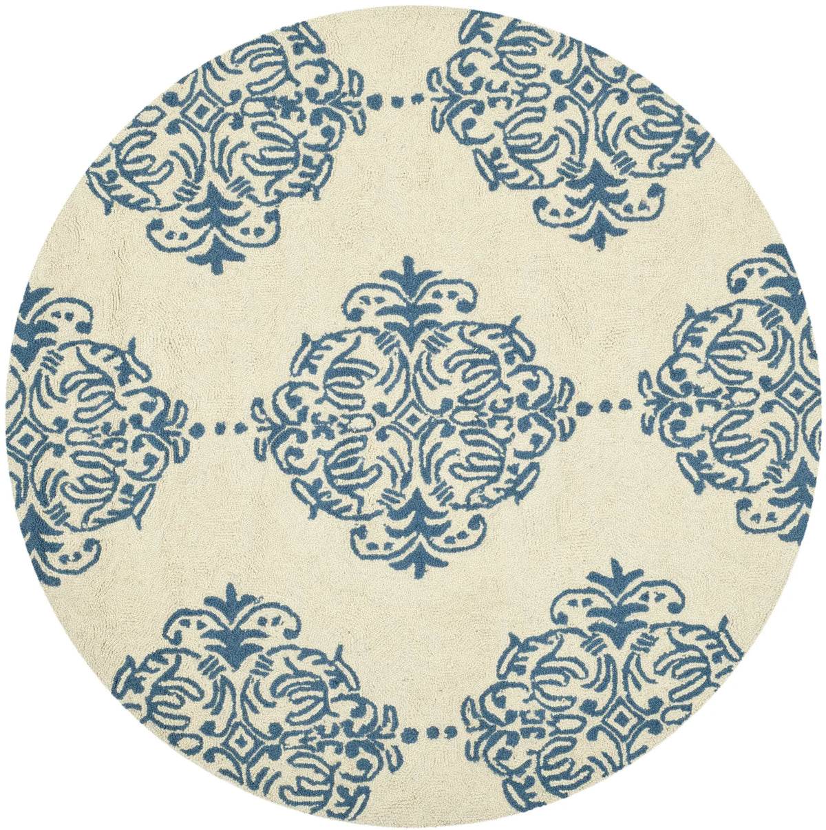Safavieh Chelsea 3'-0" x 3'-0" Rug in Ivory / Blue