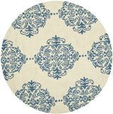 Safavieh Chelsea 3'-0" x 3'-0" Rug in Ivory / Blue