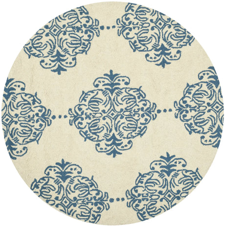 Safavieh Chelsea 3'-0" x 3'-0" Rug in Ivory / Blue