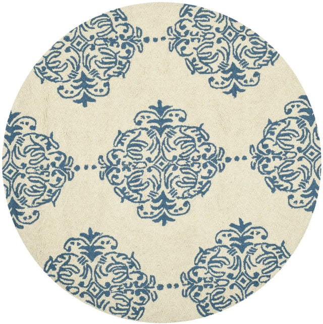 Safavieh Chelsea 3'-0" x 3'-0" Rug in Ivory / Blue