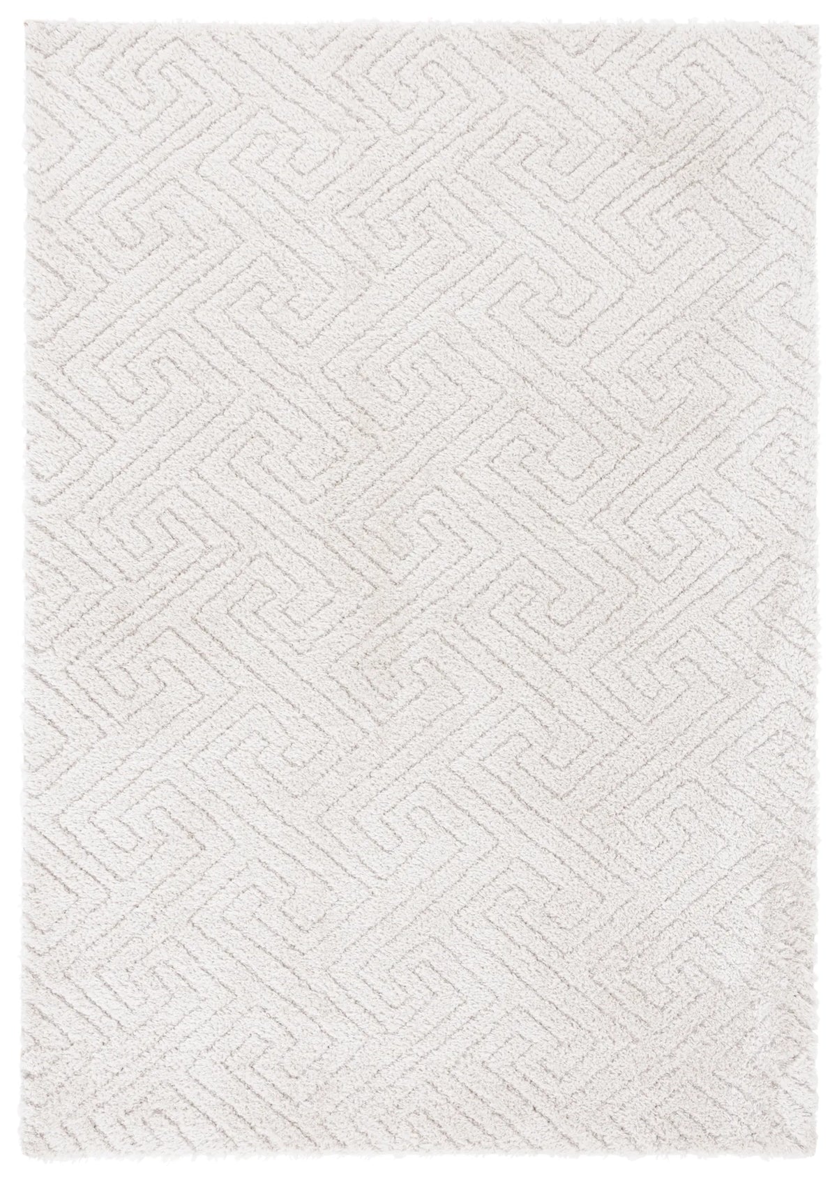 Safavieh Tahoe Shag 4'-0" x 6'-0" Rug in Ivory