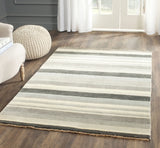 Safavieh Tibetan 4'-0" x 6'-0" Rug in Grey / Multi